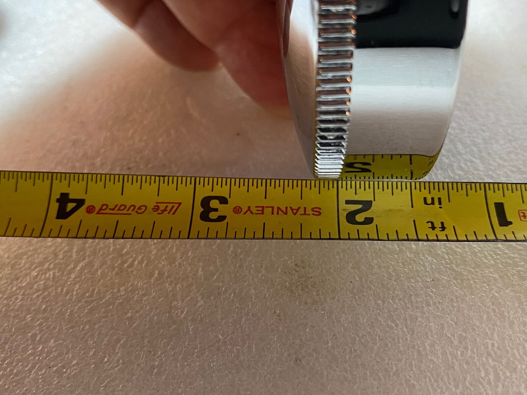 Harley 1937-41 Early 45 Servicar Chrome EDM Eaton Gas & Oil Tank Caps W WL 