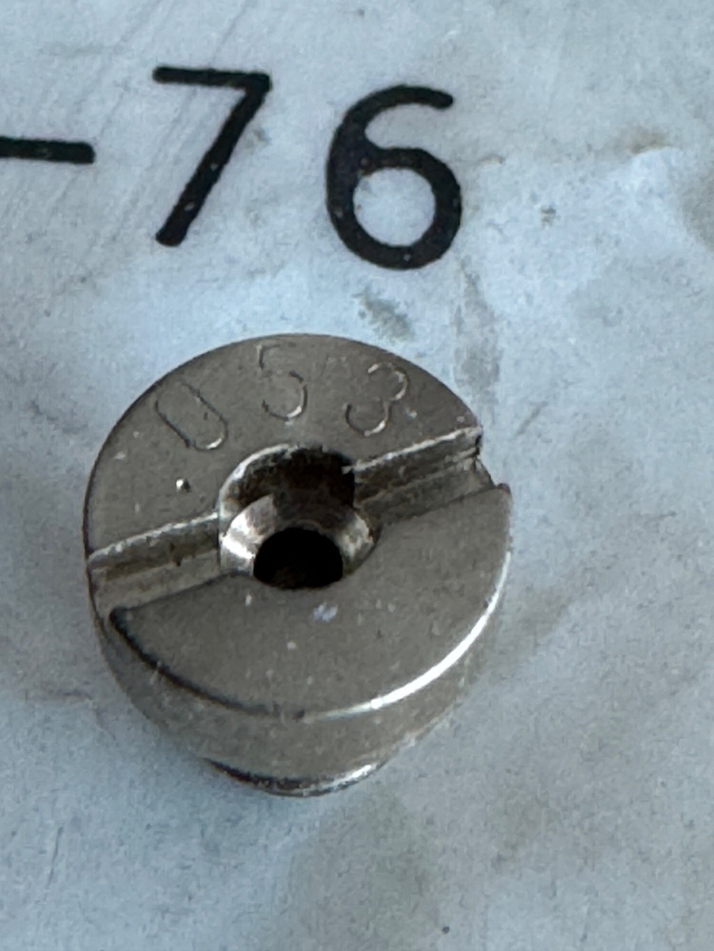 Harley NOS 27617-66 .053 Main Jet Tillotson 011765 Shovelhead Sportser 66-71