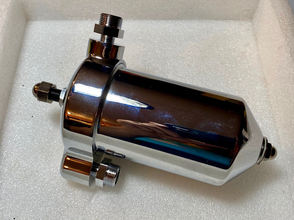 Harley Panhead Duo-Glide Chrome Oil Filter Kit 1958-64 OEM# 63800-58