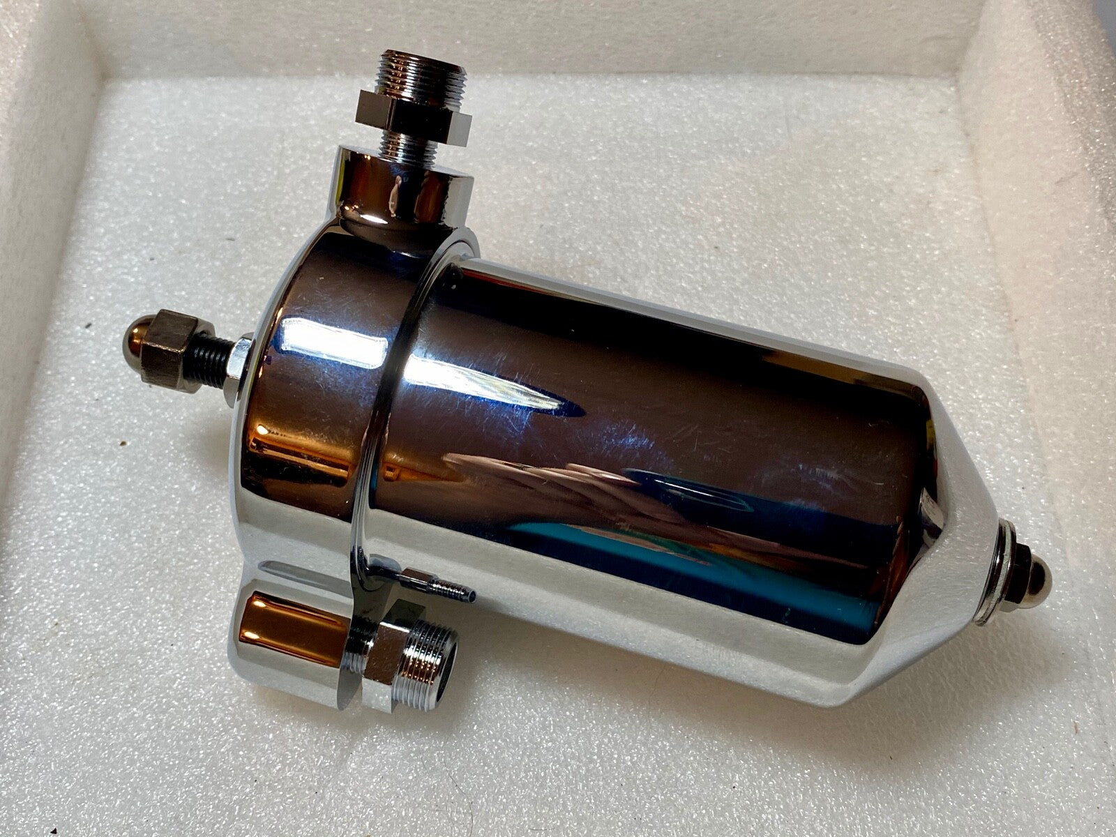 Harley Panhead Duo-Glide Chrome Oil Filter Kit 1958-64 OEM# 63800-58