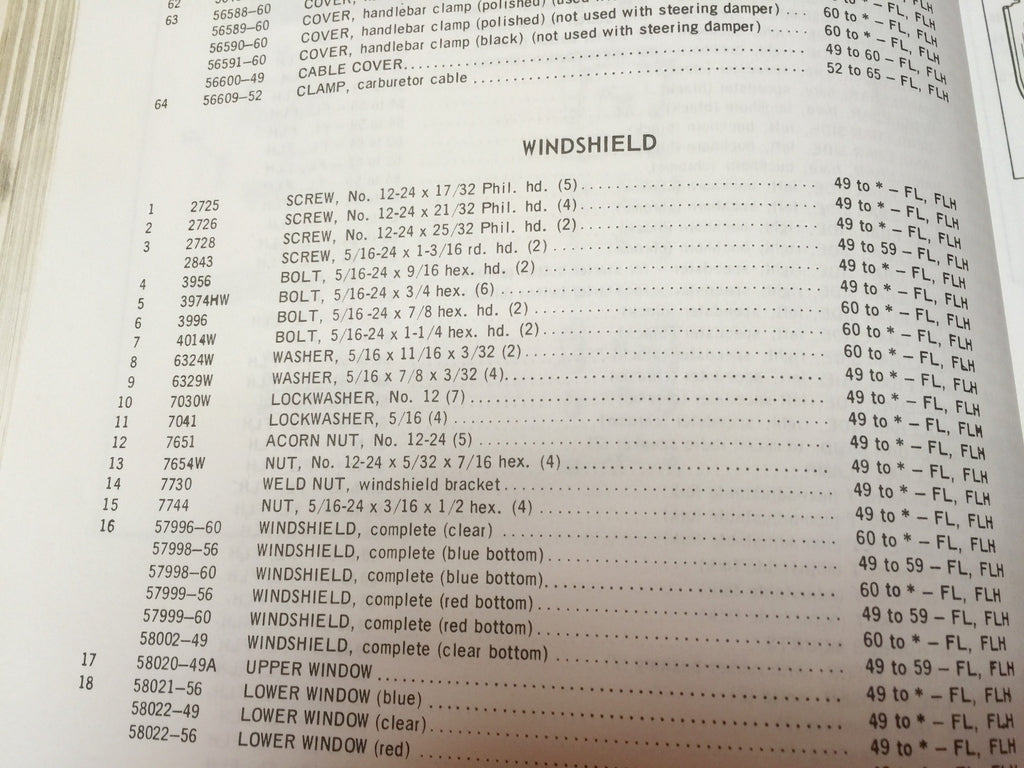 Harley CP-1038 5/16”-24 x 3/4" Bolts w/ Nuts & Lock Washers x 4 OEM 3974 Cad 
