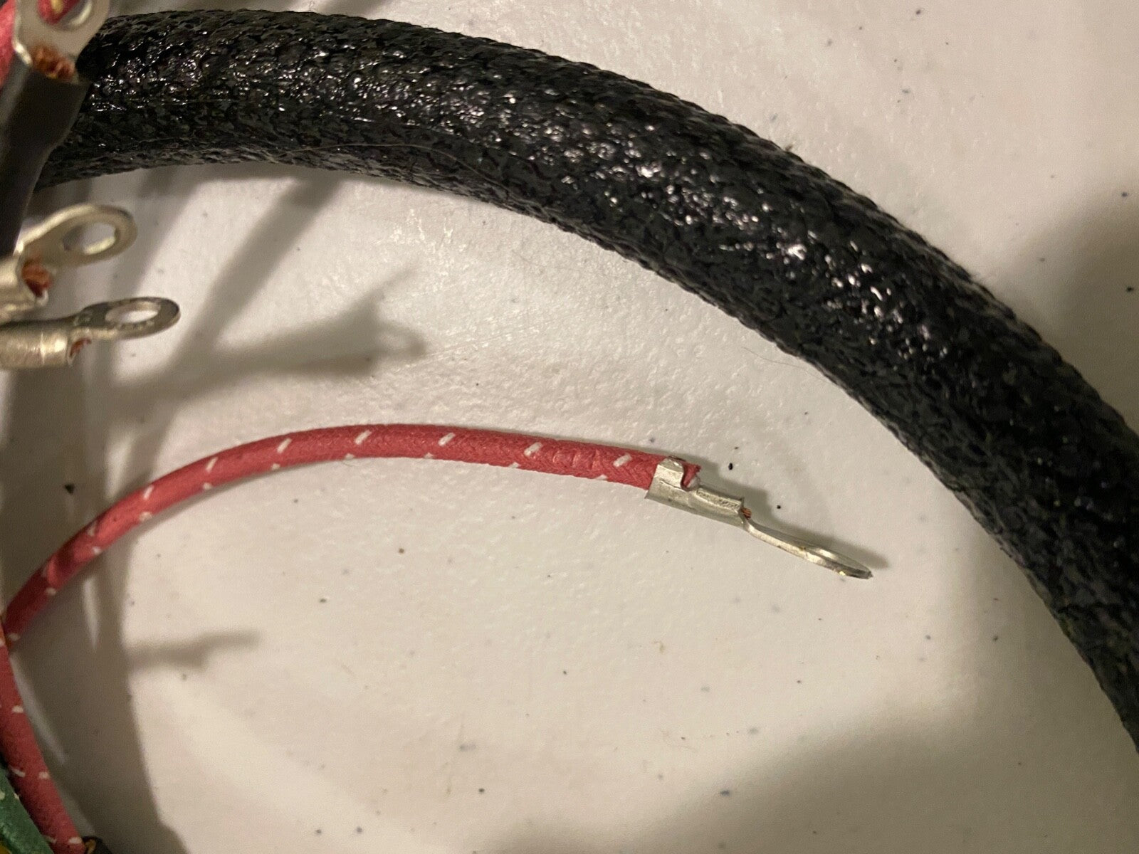 Harley 51-52 125 Hummer Wiring Harness Kit Correct Knife & AMP Terminals