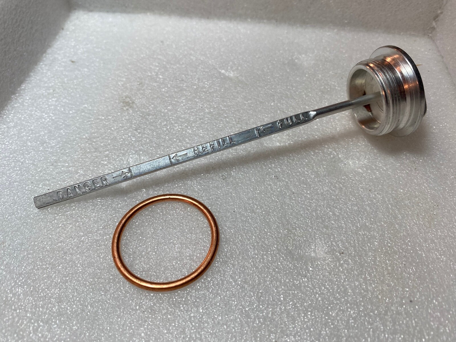 Harley Sportster XLCH Oil Tank Dipstick 1958-'65 Cad Plated OEM# 62625-62 USA