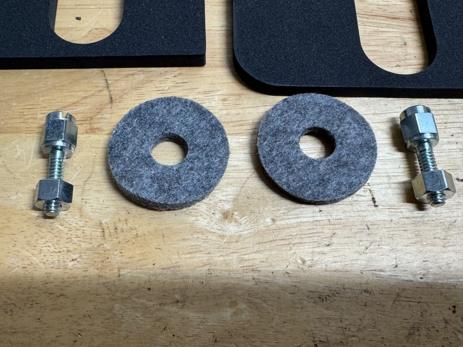 Harley 4427-15 Battery Pad Felt Screw & Wire Kit WL WLA WLC Servicar 1941-45 USA3