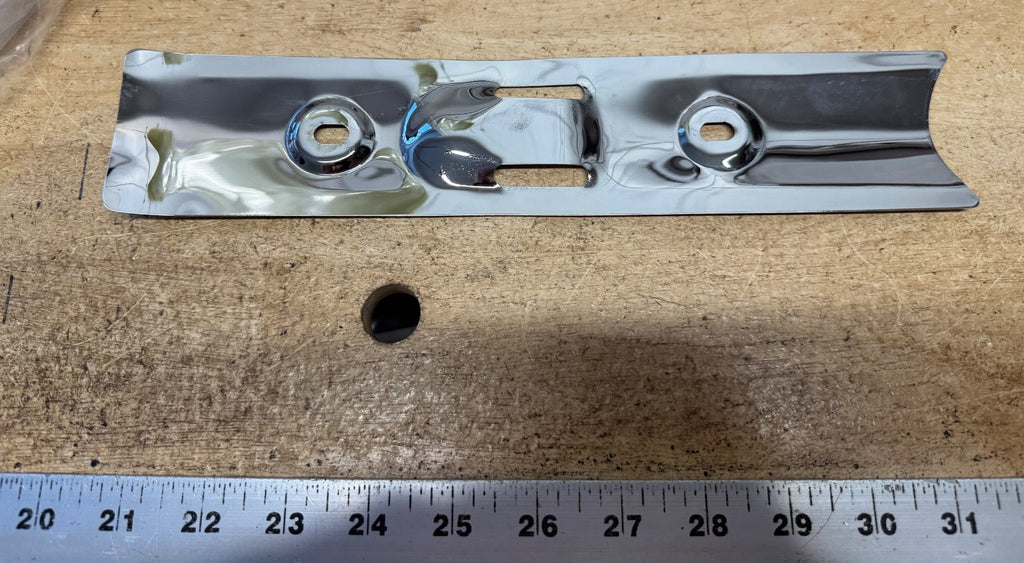 Harley 3502-37B WLA WLC Servicar Tank Filler Strip Chrome WL  Servicar 1937-46