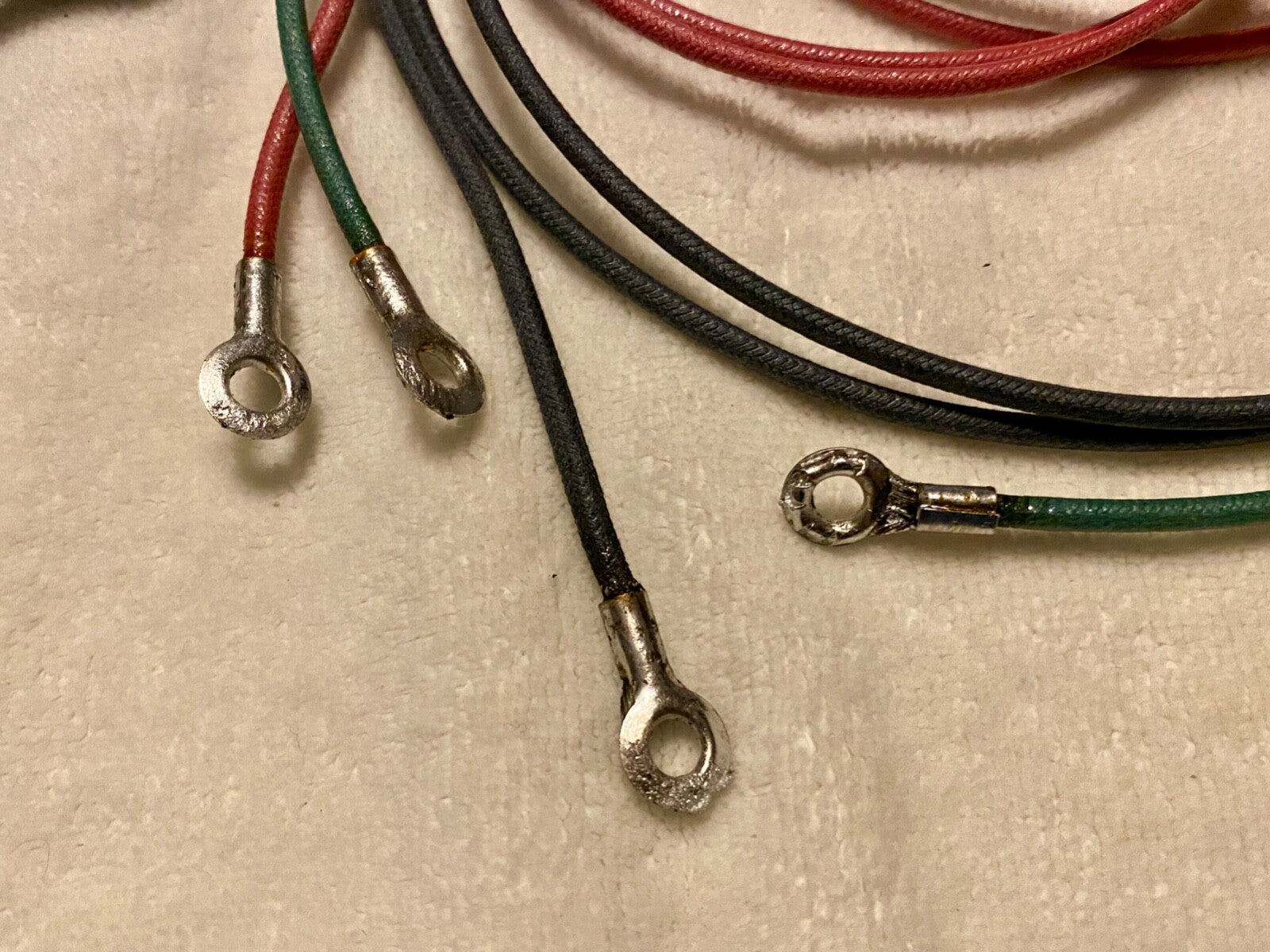 Harley 5051-34 VL RL 1935-36 Bee Hive Tail Lamp W/ Correct Wiring Kit 6V