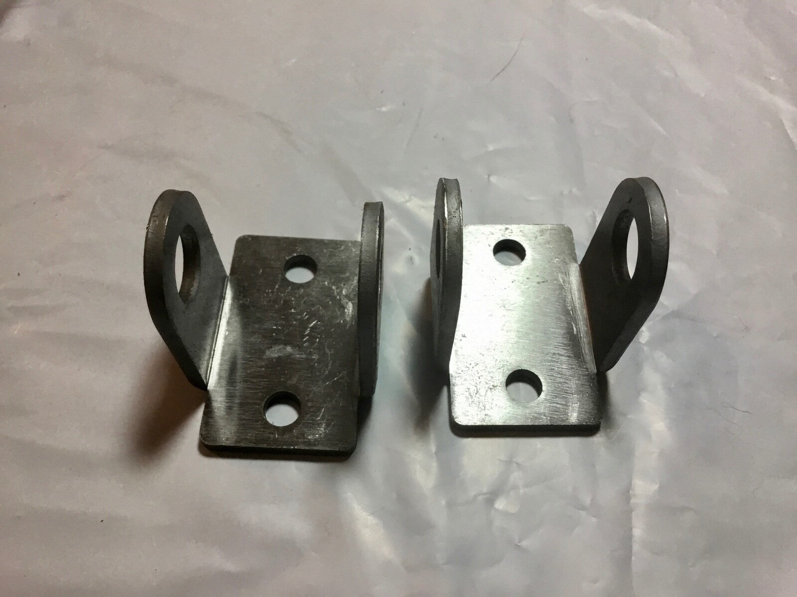 Harley Servicar Rear Shock Upper Brackets OEM# 7413-42; 85211-42 1942-73 USA