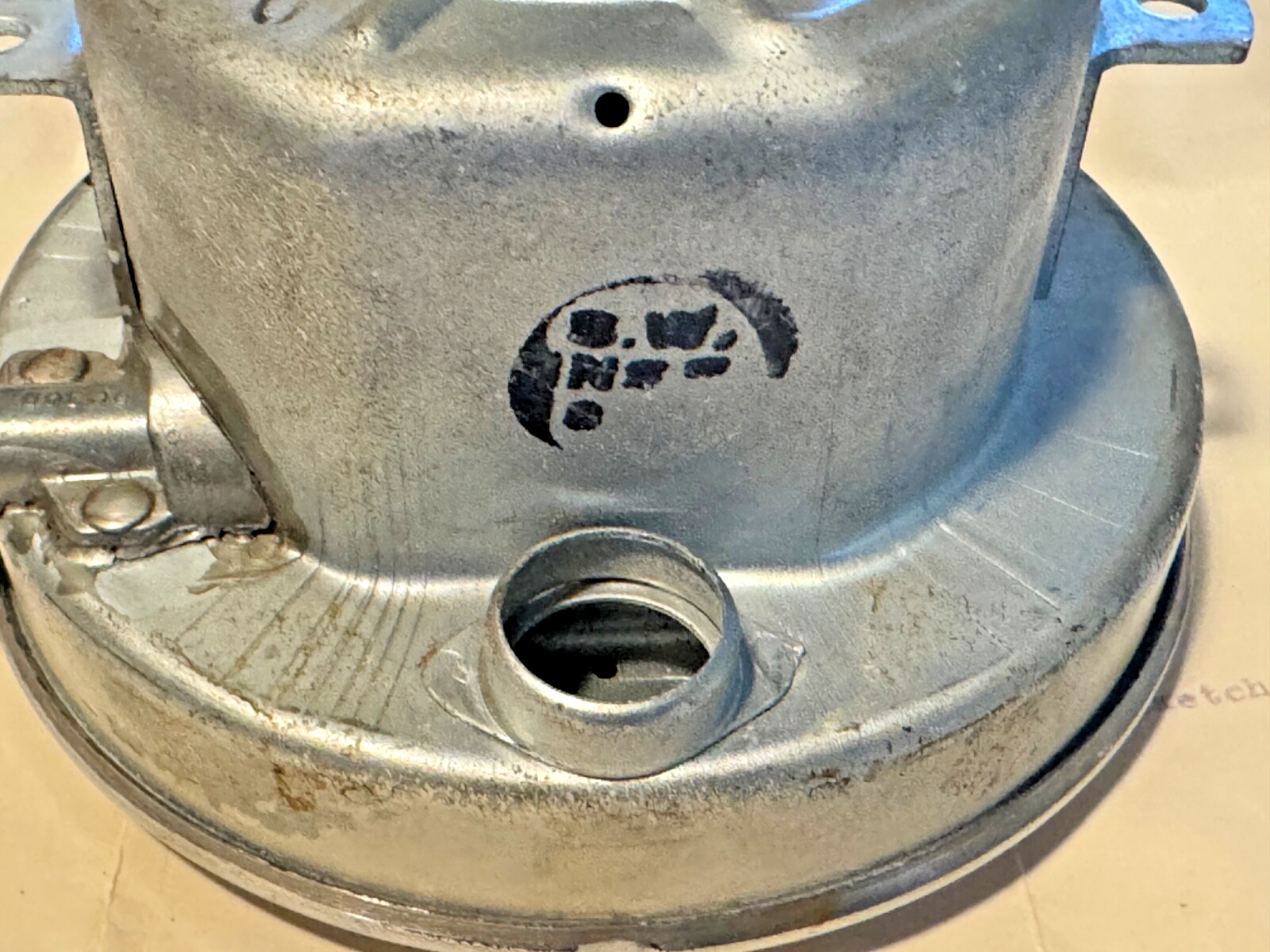 Harley NOS OEM 67007-60 Police Special Speedometer Panhead Servicar