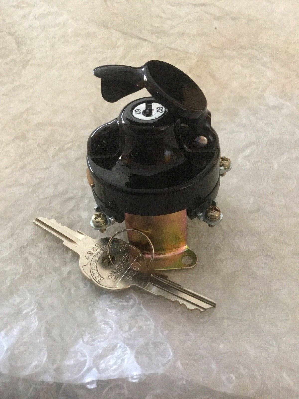 Harley Knucklehead Briggs & Stratton Ignition Switch 1936-47 OEM# 4527-36 Black