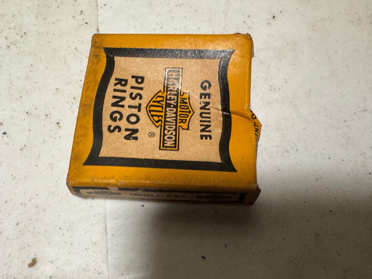 Harley NOS OEM 22337-53 Lightweight Hummer 165 Piston Rings .020 1953-19633