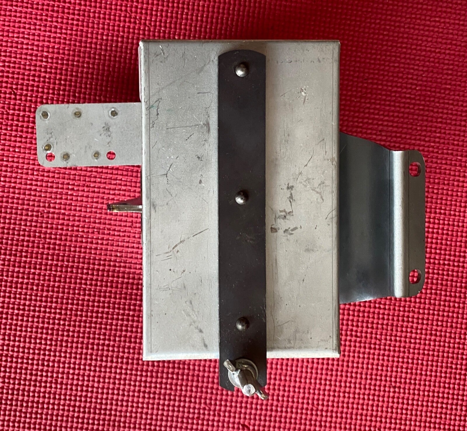 Harley VL Battery Box W/ Bracket 1934-1936 OEM# 4404-34 Raw Steel European Made