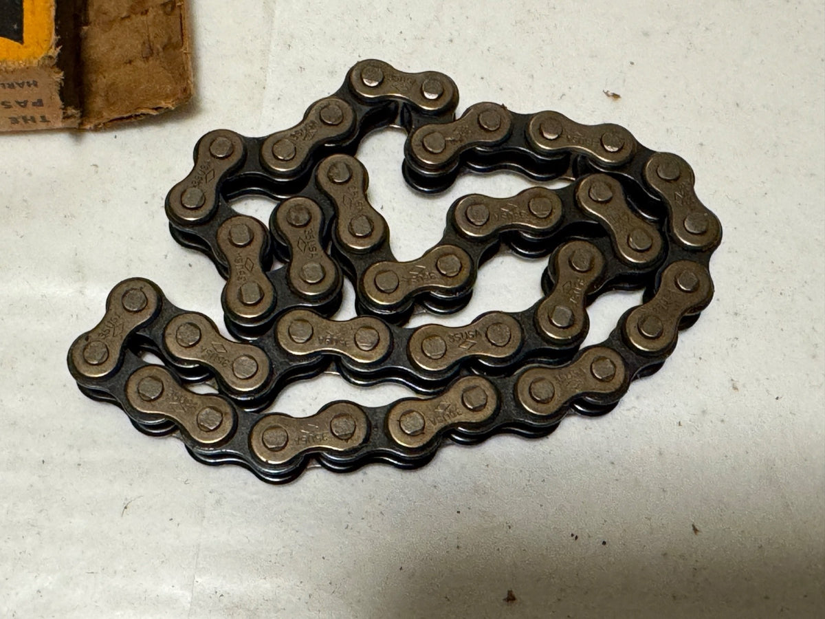 Harley NOS OEM 40013-47 Lightweight Hummer Pacer 165 Primary Front Chain 1948-664