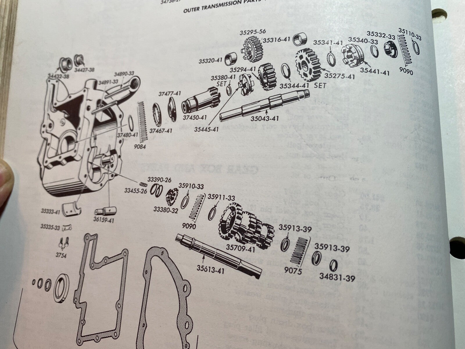 Harley 2247-41 34161-41 WL WLA WLC G Servicar Shift Fork 1941-73 European