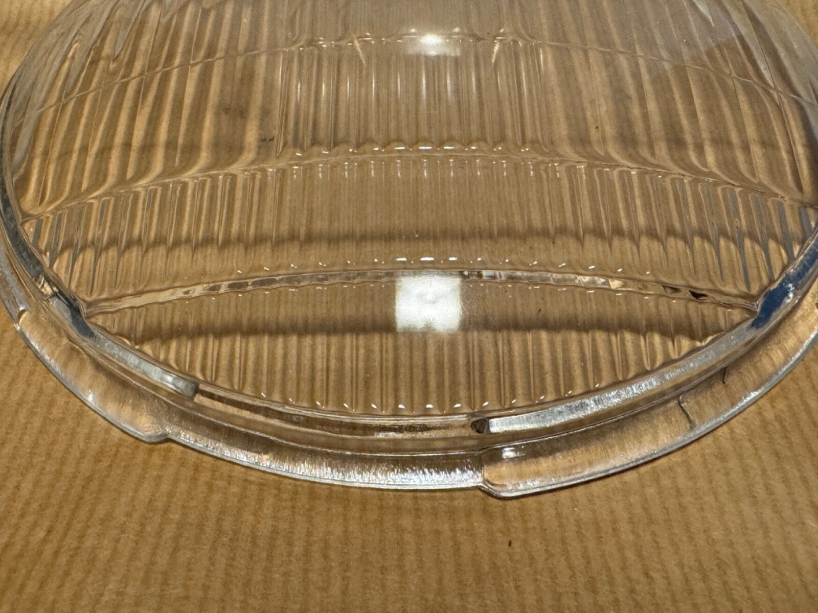 Harley Cycle-Ray Headlamp 6 1/2" Lens Five Pack Knucklehead WL 1935 to 59 Plain