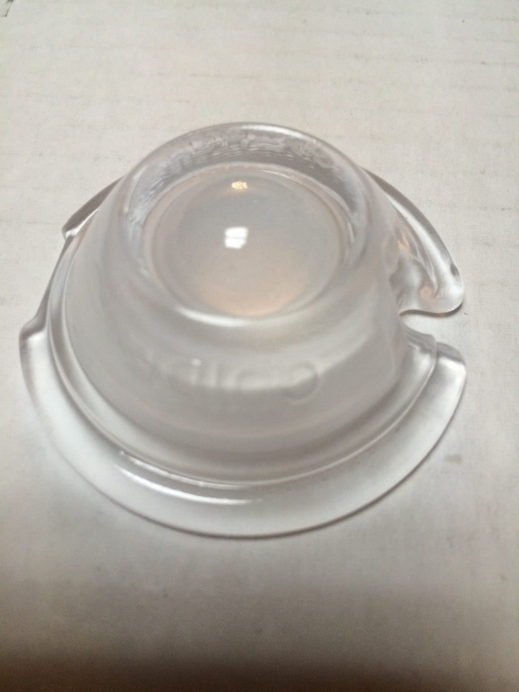 Harley Guide DH-49 Bullet Marker Light Lamp Fogged White Fish Eye Lens 49-62 