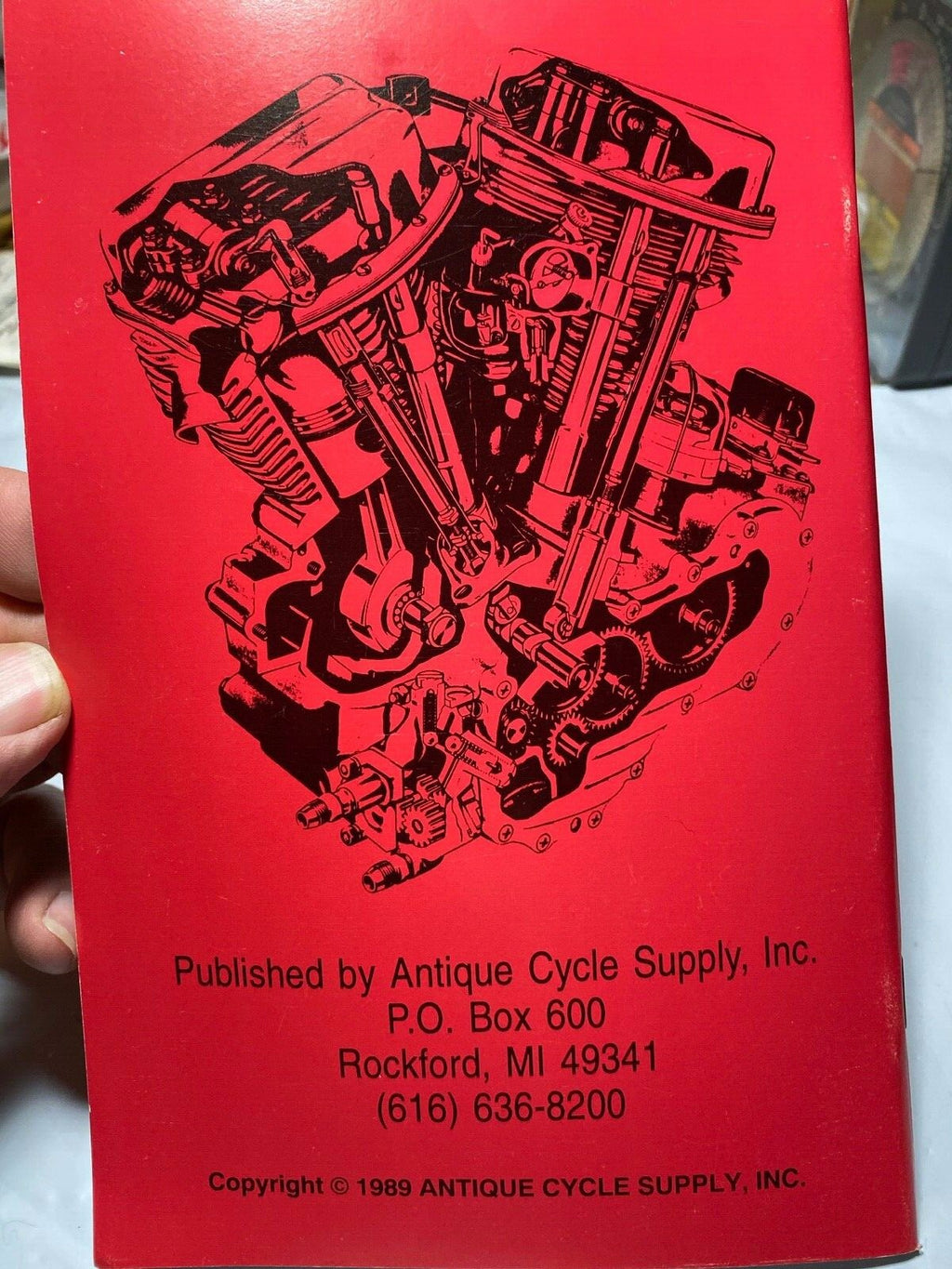 Harley Rider's Handbook Owner's Manual 1958-1964 Duo-Glide Panhead EL FL Reprint