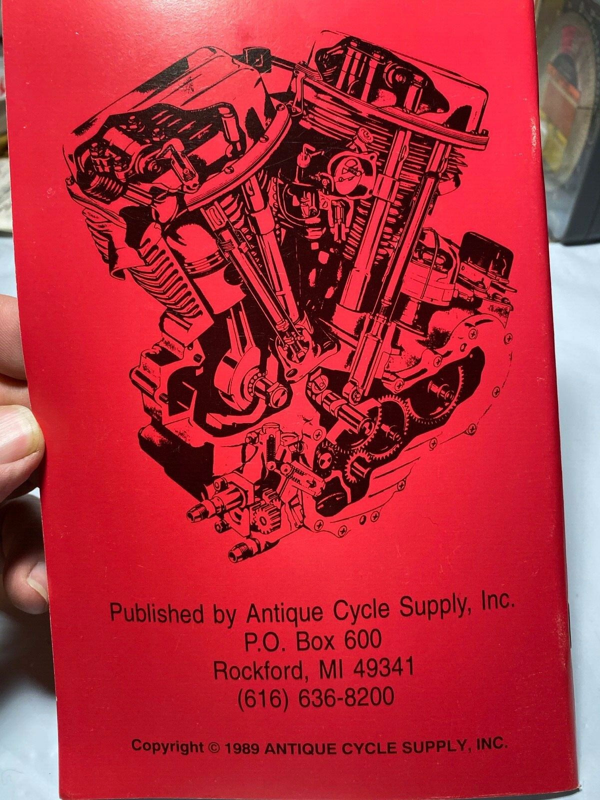 Harley Rider's Handbook Owner's Manual 1958-1964 Duo-Glide Panhead EL FL Reprint