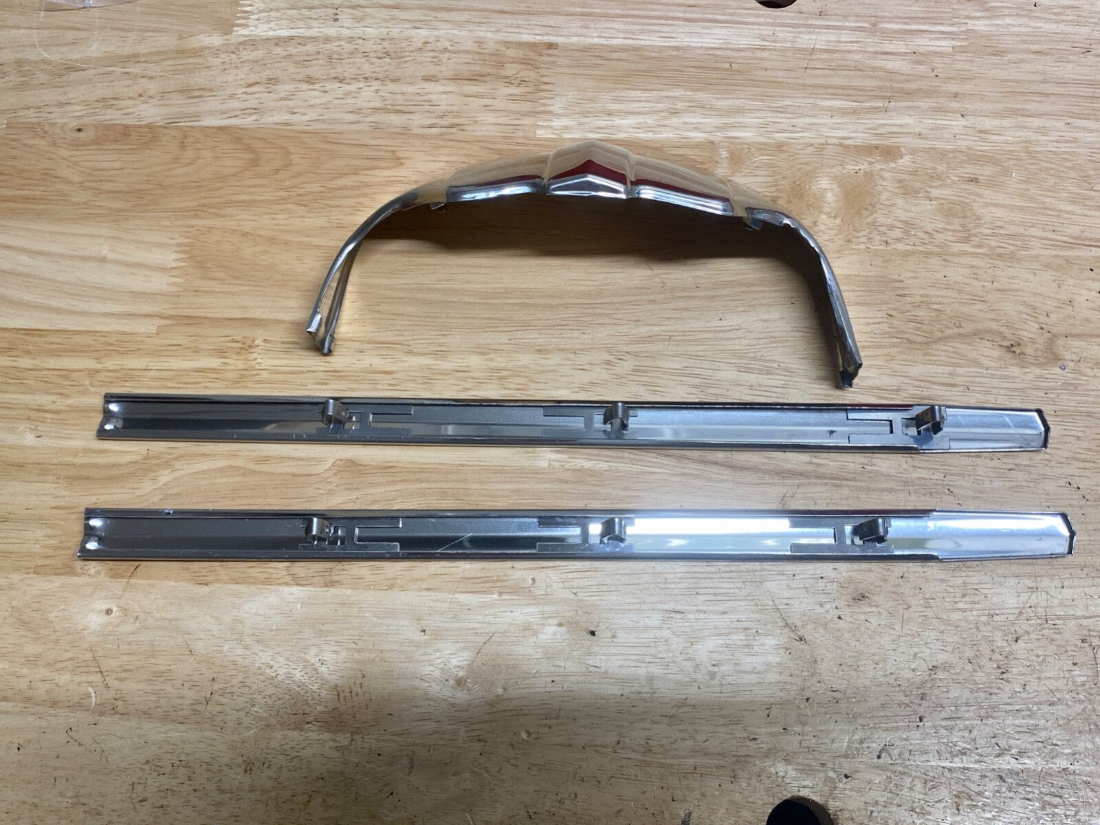 Harley EL FL FLH Panhead Front Fender Tip Trim Kit 1949-56 Hydra-Glide