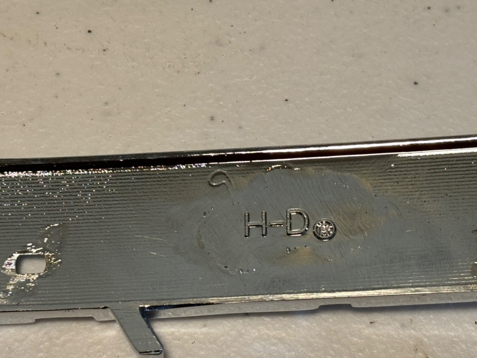 Harley Panhead Servicar K-Model 55 & 56 Gas Tank Emblems with Correct screws