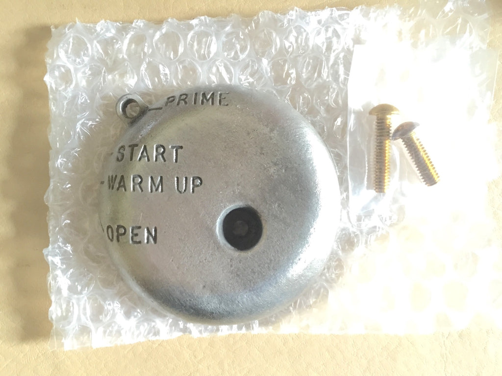 Harley Linkert Schebler Stock Style Alloy Carb Cover Cast Alloy JD VL Bobber DL