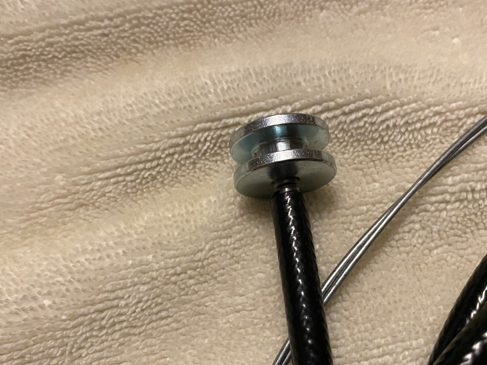 Harley 3334-32 WL Cotton Weave Spark & Throttle Cable Coil Set 1936-48