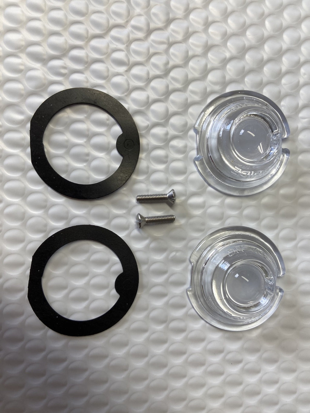 Harley Guide DH-49 P-H7 Bullet Lamp Fish Eye Lens, Gasket & Screw OEM 68521-38