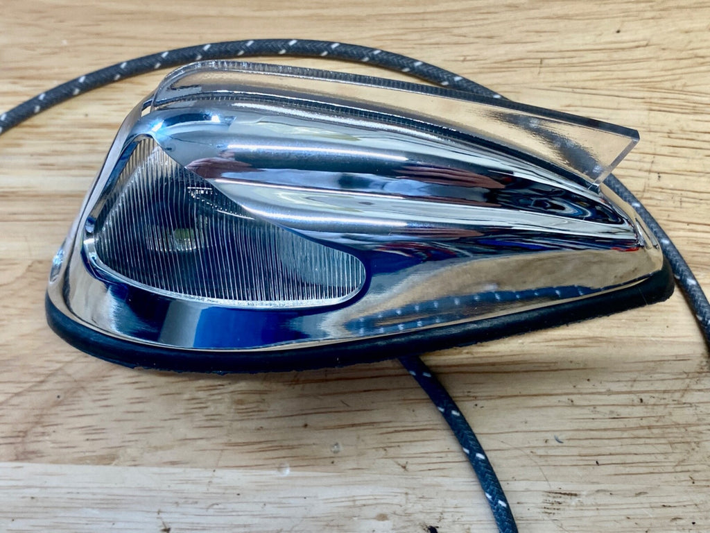 Harley 1949-57 Panhead Flash Gordon For  Hummer Front Fender Lamp Clear 68450-49