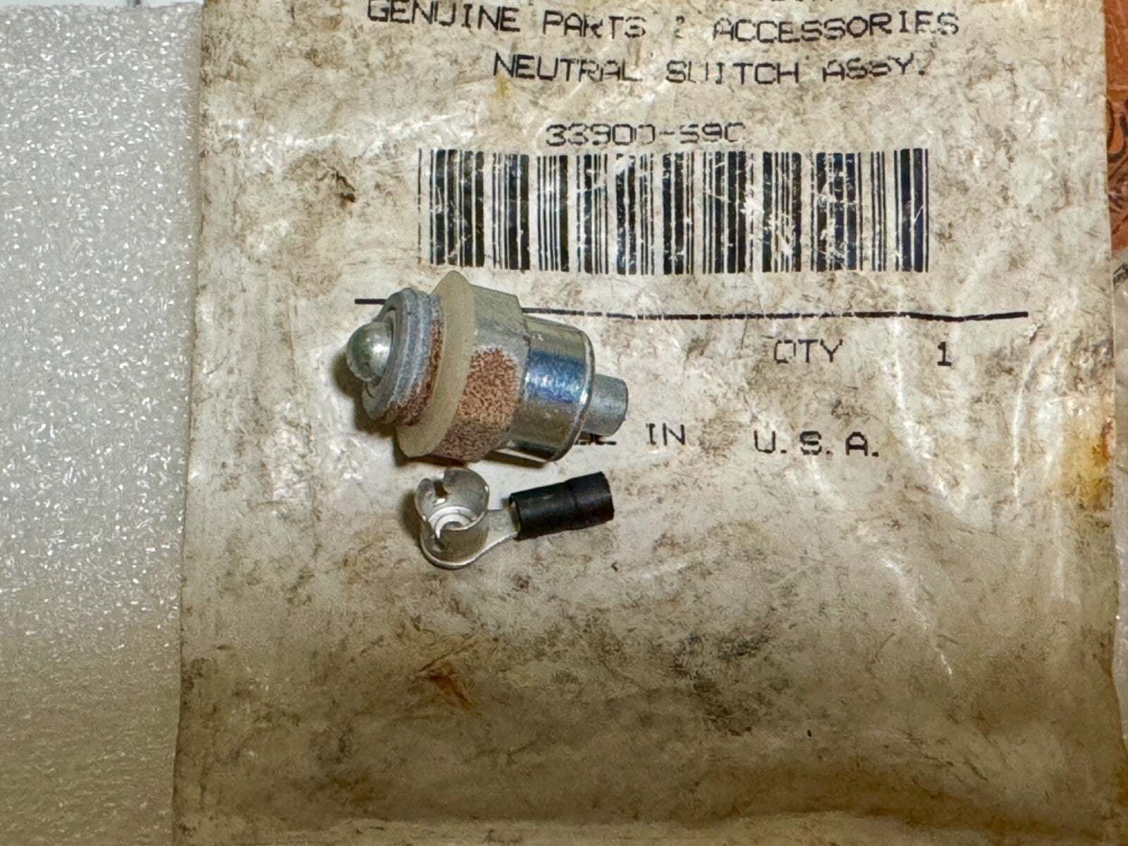 Harley NOS OEM 33900-59C Neutral Safety Switch FL FX 1959-1998