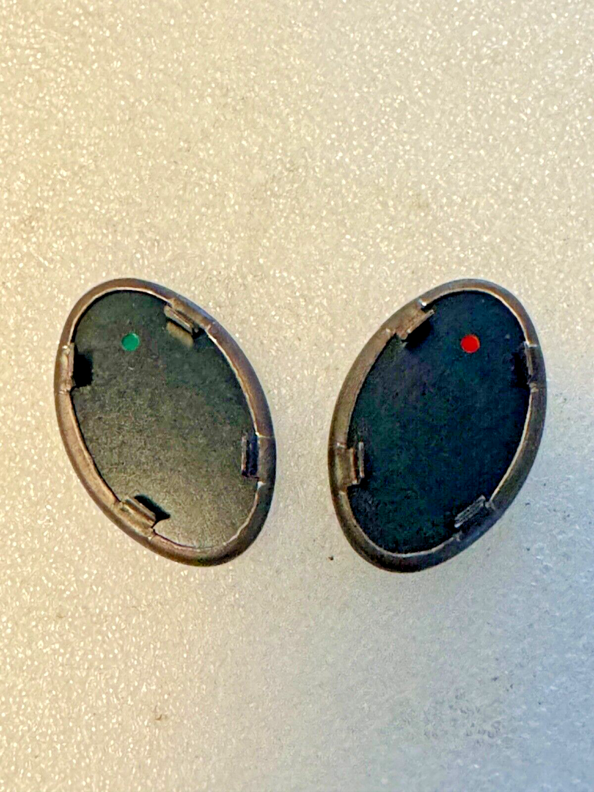 Harley Cat Eye Dash Black Out Lens Set WLA WLC OEM# 4524-41M 4525-41M 1941-45