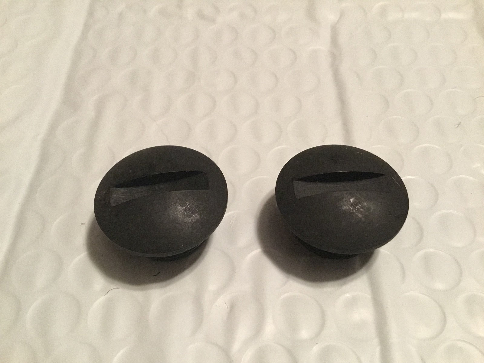 Harley VL RL WL Servicar Handlebar End Nuts 1931-39 OEM# 3330-31 USA