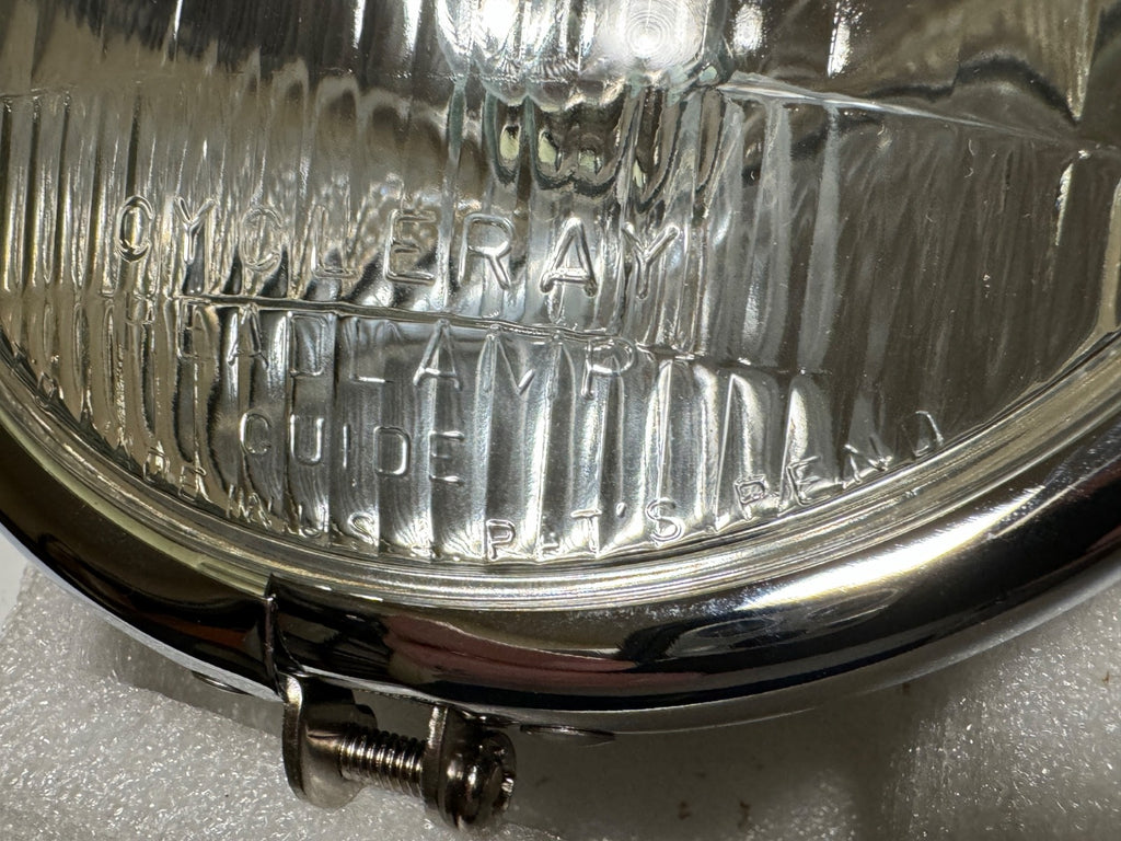 Harley Cycle-Ray Headlamp Correct Lens w/ Mold Number  Knuckle WLA VL