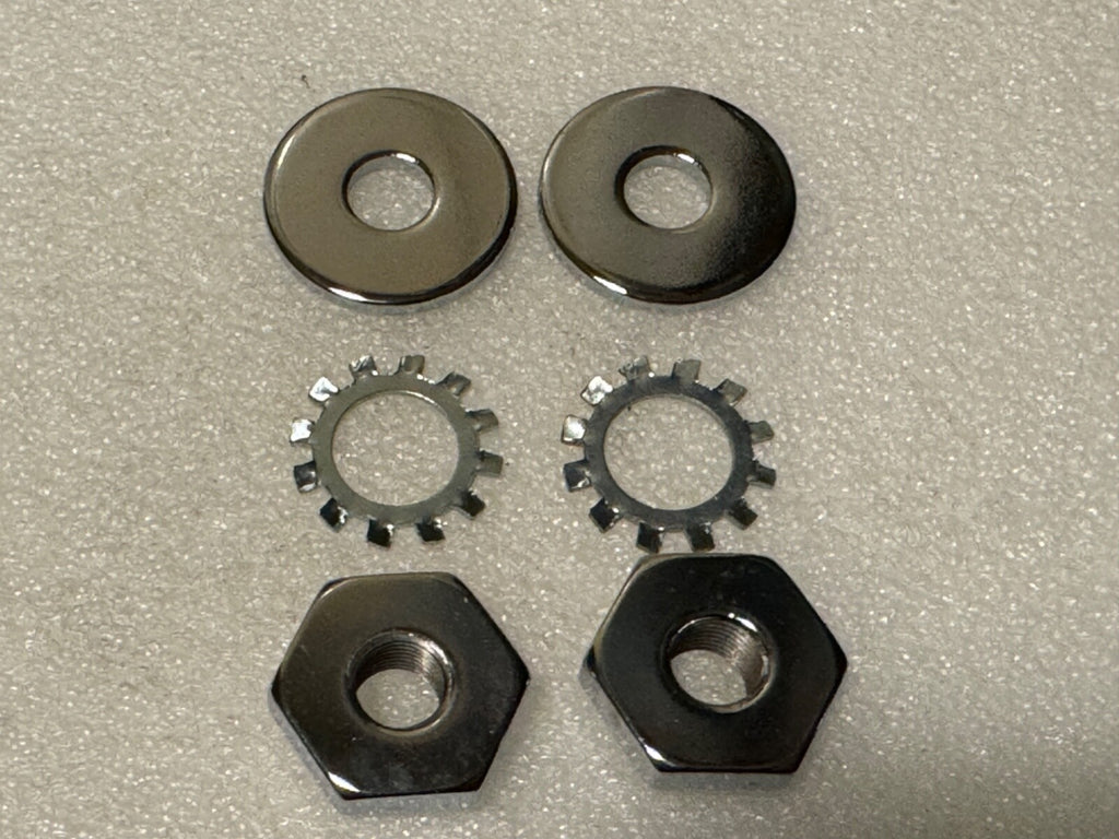 Harley Spotlamp Bar Mount Mounting End Nuts 1946-1957 W/ Front Monroe Shock
