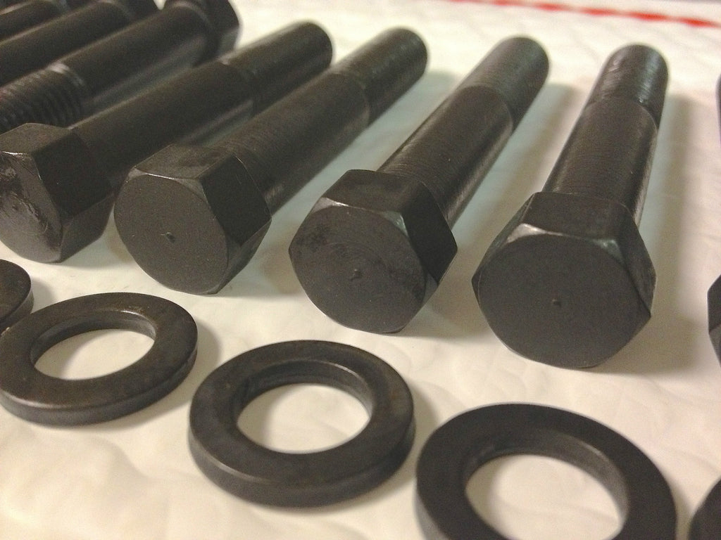 Harley Knucklehead Head Bolts 40-47 Parkerized Perfect Repro OEM# 14-40 15-36