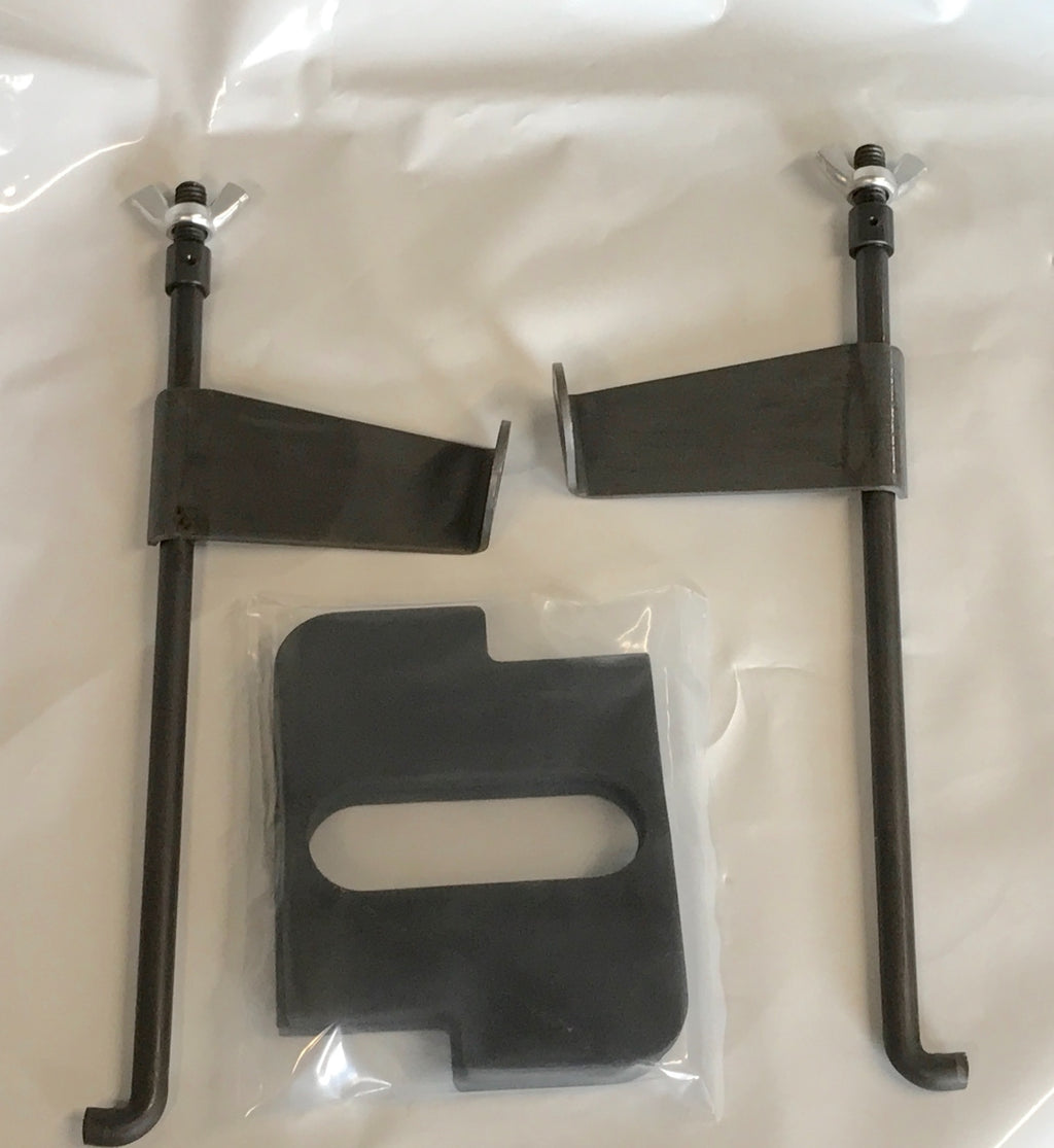 Harley Battery Tie Down Rods Cad Wing Nuts Knucklehead Panhead 1936-50 4411-36