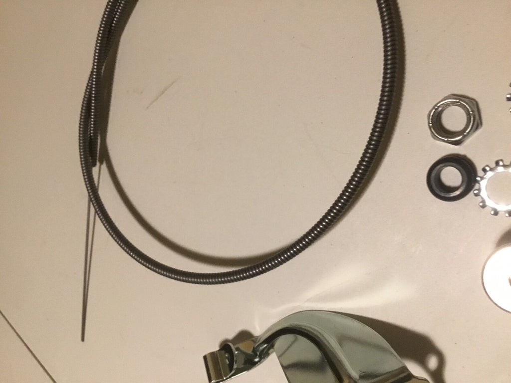 Harley Knucklehead Panhead WL UL Dash Mount Gentlemen's Choke Lever Kit 14200-46