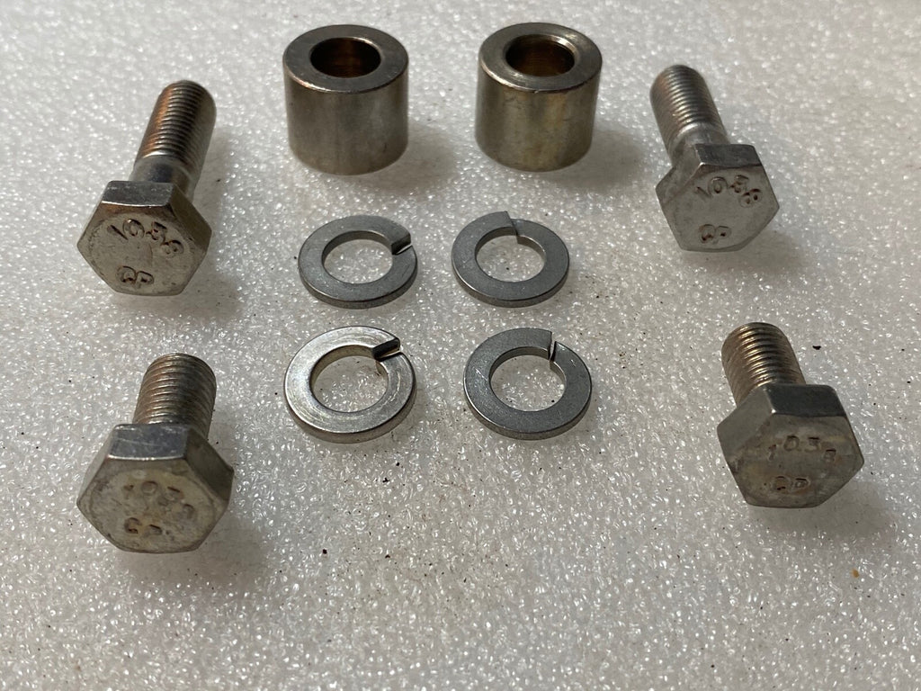 Harley Panhead Shovelhead Spot Light Lamp Bracket Mount Kit CP Bolts 1949-59 US 