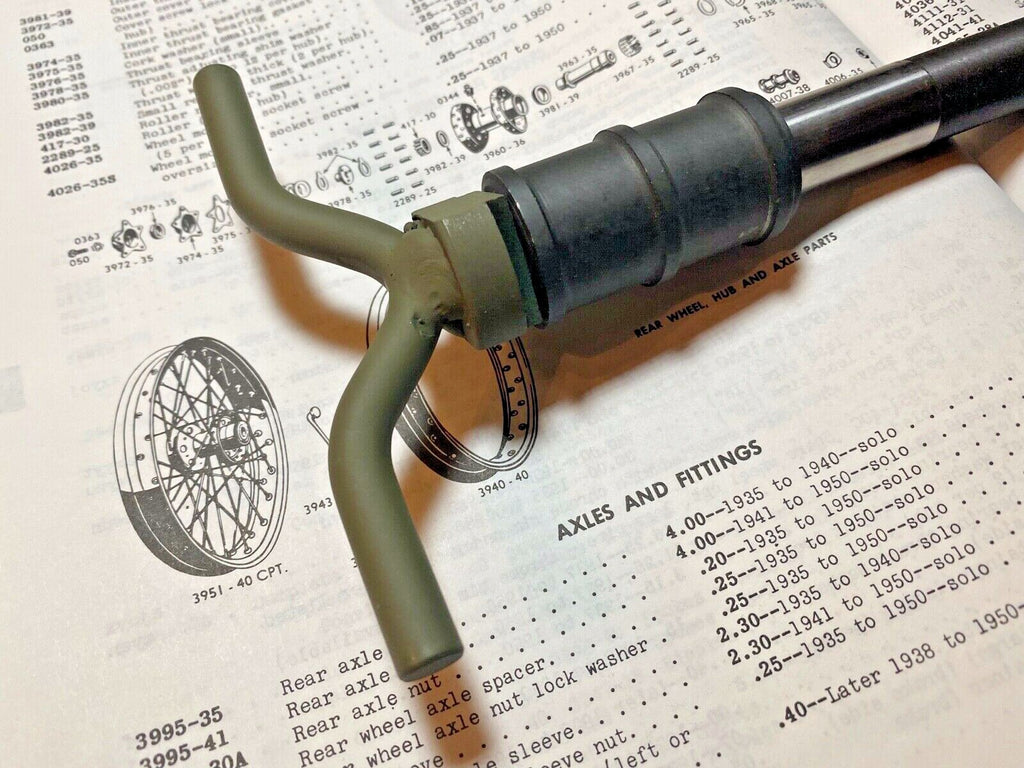 Harley WLC Rear Axle w/ Handle Complete Kit WWII OEM# 3995-41A