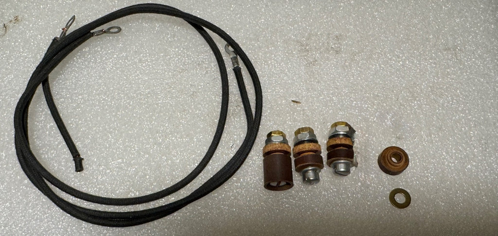 Harley Knucklehead UL WL Servi Horn Mount & Fender Lamp Terminal Kit  1945-57