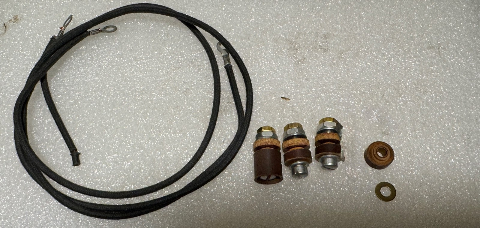 Harley Knucklehead UL WL Servi Horn Mount & Fender Lamp Terminal Kit  1945-57