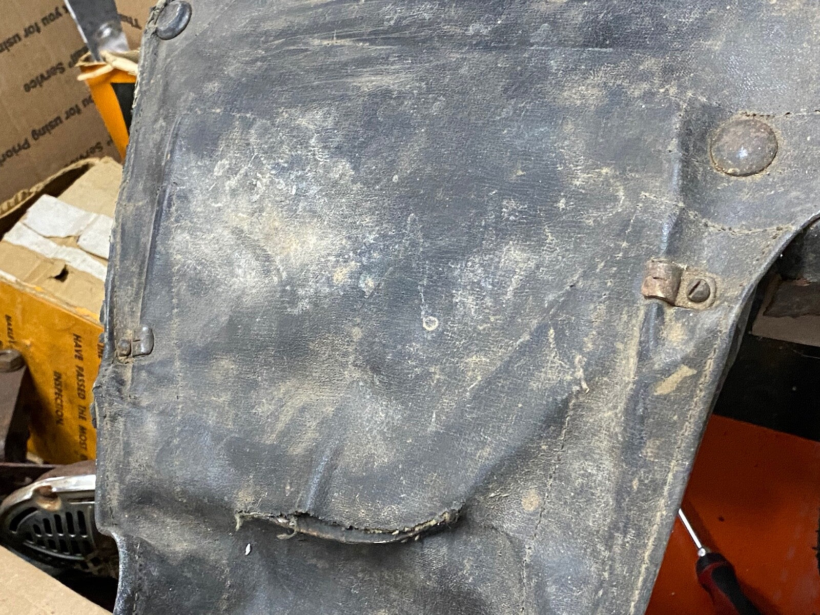 Harley 11307-41 Winter Windshield Apron Clip Kit Knucklehead Panhead WLA 1941-63