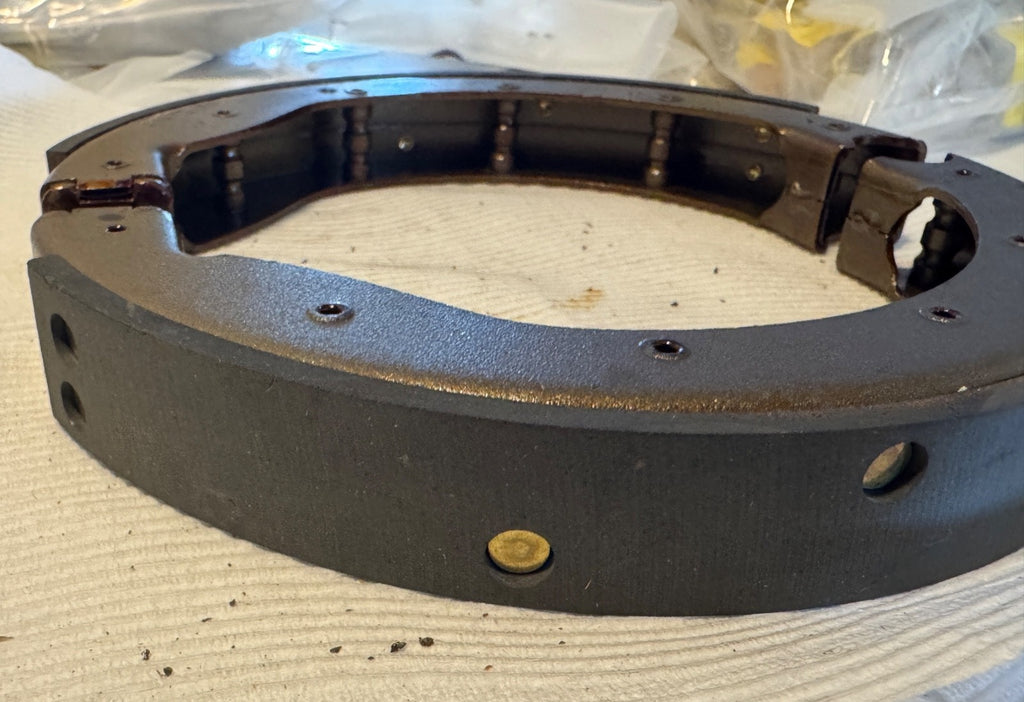 Harley 44401-49B Front Brake Shoes Panhead Shovelhead Servicar 1949-1971