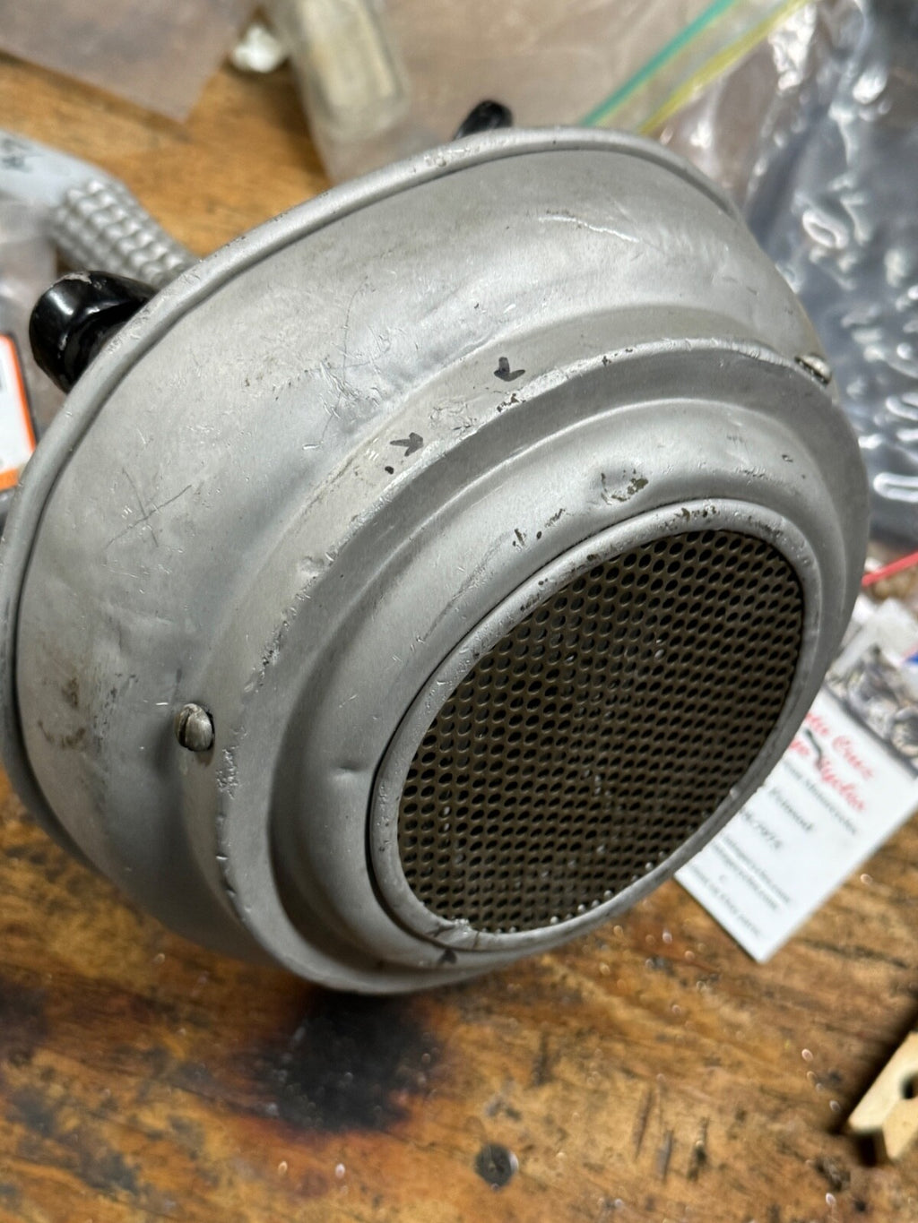 Harley Or Indian Sterling Model 34 Front Wheel Siren 1931-1952 VL, RL, WL