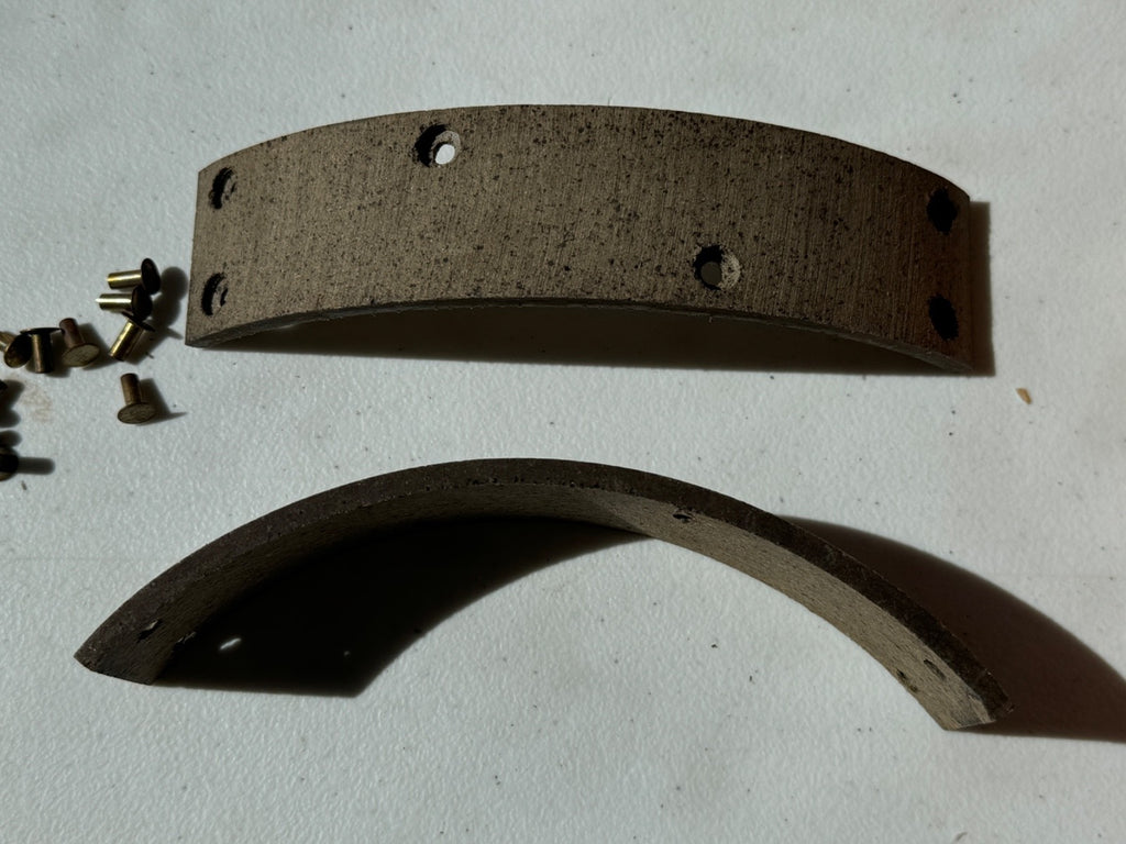 Harley Sportster Superior 41848-64 Front Brake Shoe Lining Pad Kit 1964-72