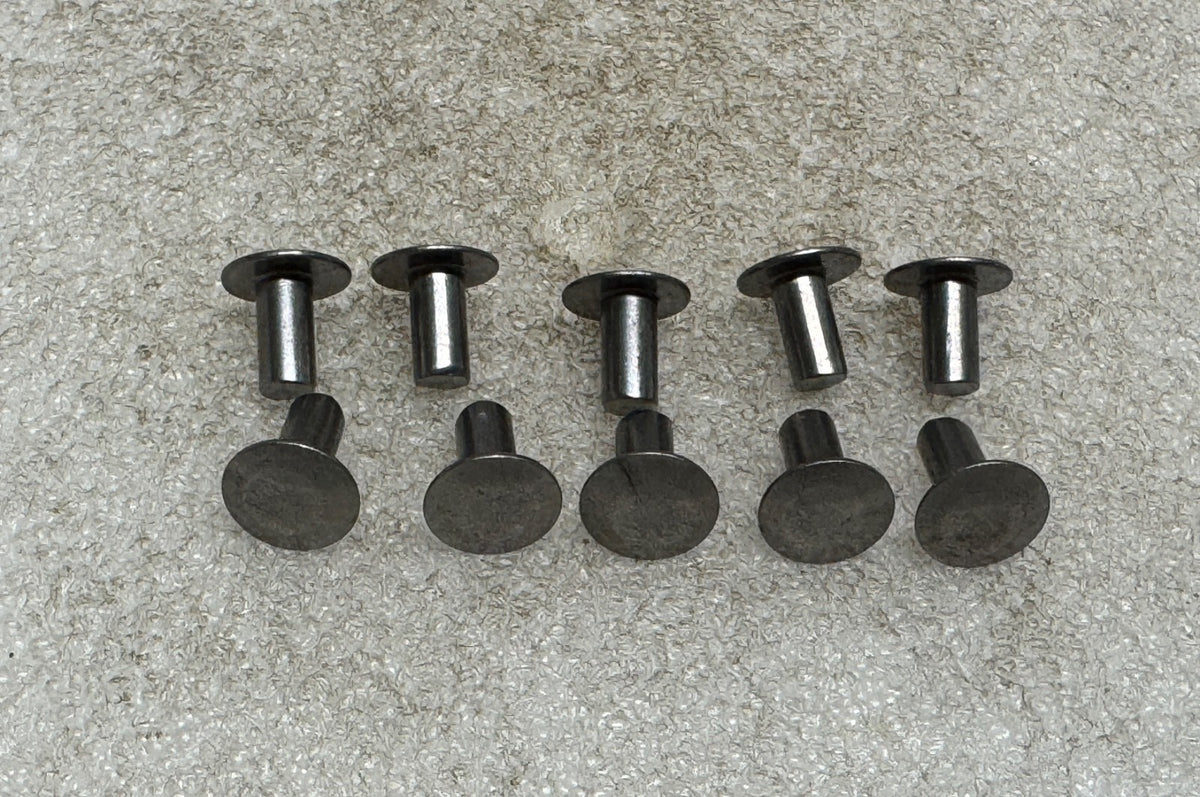 Harley Knucklehead JD VL WL DL Pup 10 Fender Rivets Replaces OEM# 0314 8515 USA0
