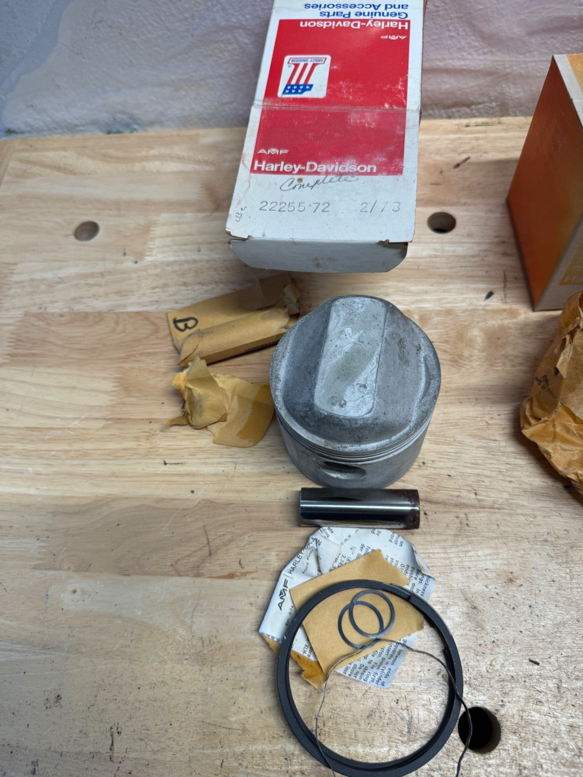 Harley NOS OEM# 22255-72 Sportster XLH XLCH Piston .030 1973-1985?