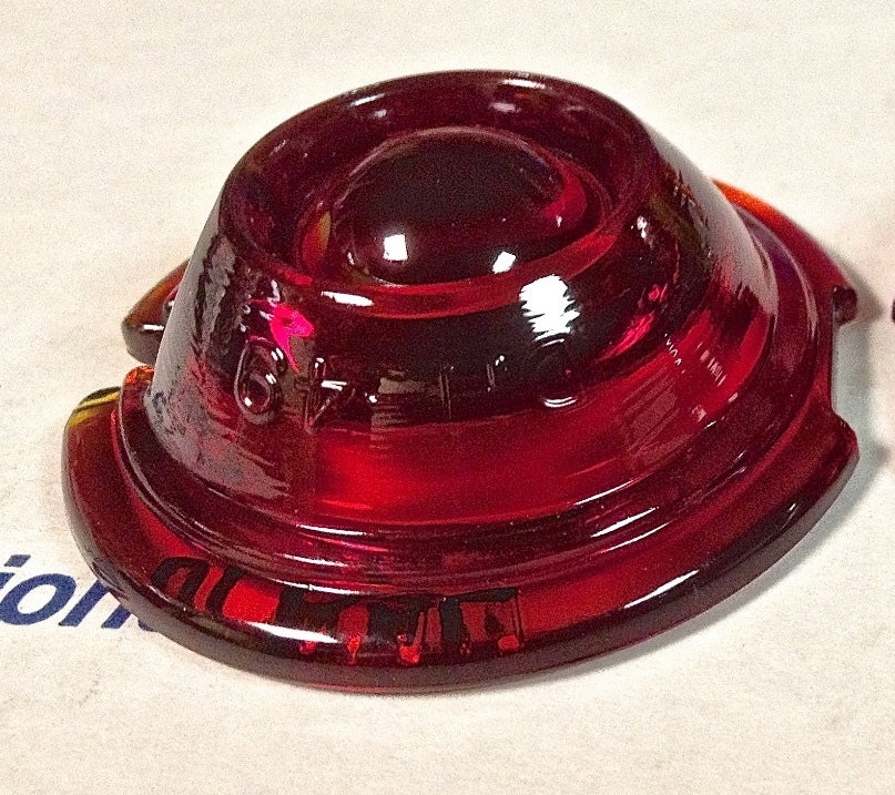 Harley Guide DH-49 Bullet Marker Red Fish Eye Lens Replaces OEM 68570-50