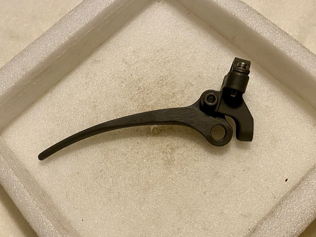 Harley 4149-41 Knucklehead Cast Iron Hand Front Brake Lever WPB Parkerized WWII