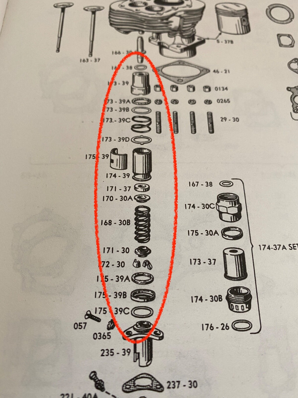 Harley 11959-39 UL ULH UA Big Twin Flat Valve Spring Lifter Tool 1939-48