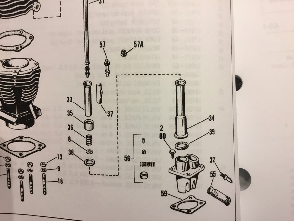Harley Panhead Shovelhead Hex Lifter Screws 1/4-24 OEM# 18660-53, 1953-75