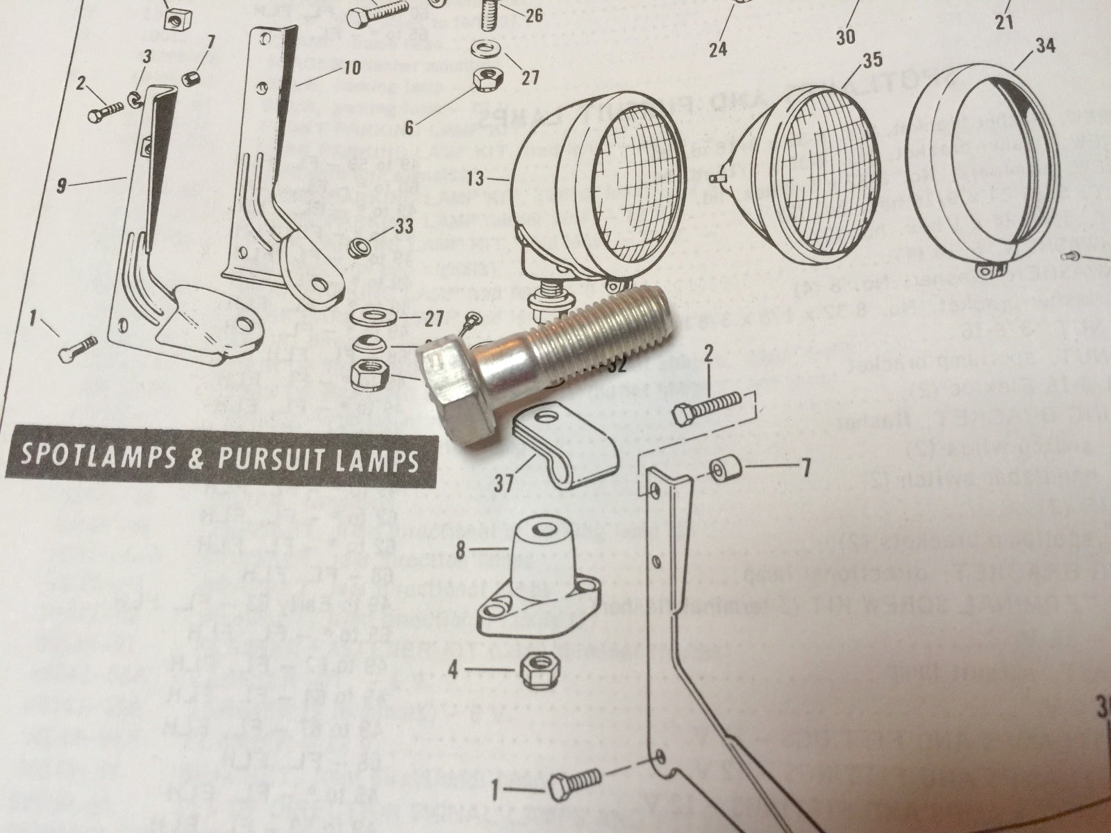Harley CP-1038 5/16”-24 x 1" Bolts w/ Nuts & Lock Washers Qty 4 OEM 4000